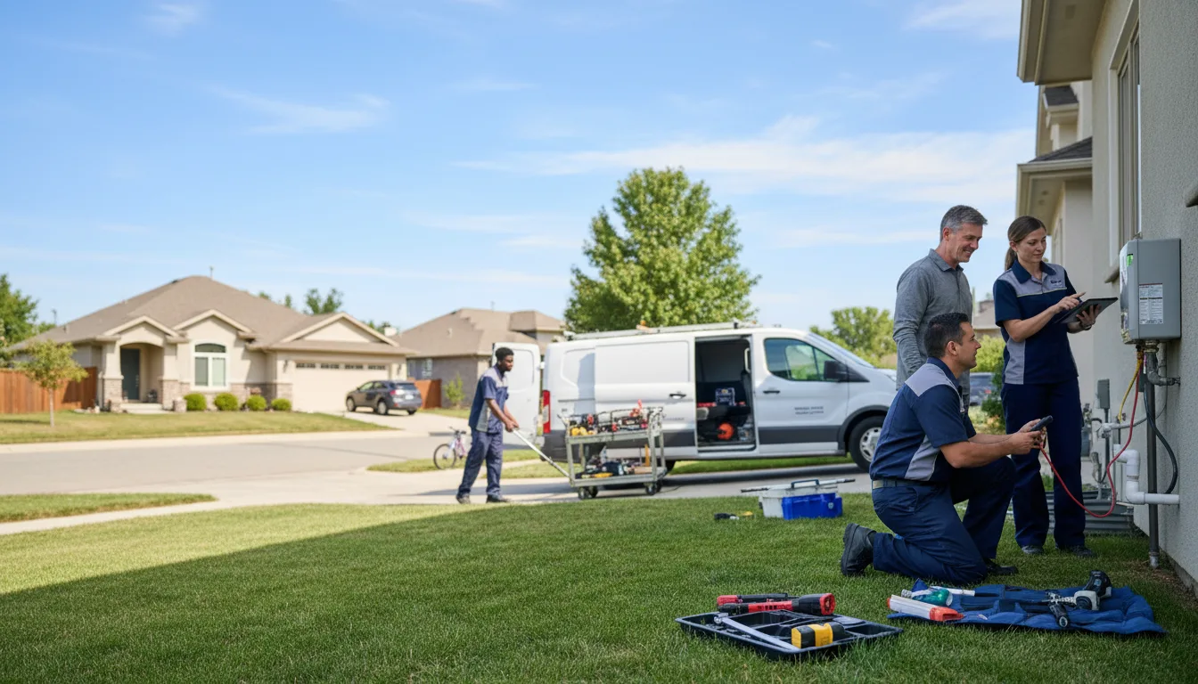 Tankless water heater service in Lyle, MN
